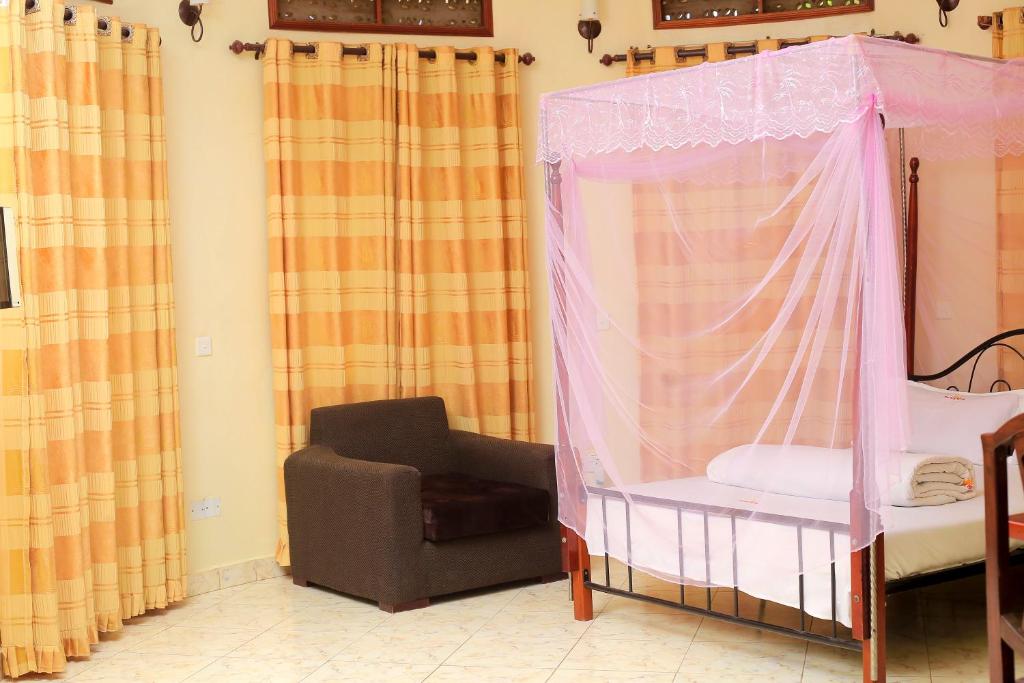 Postel nebo postele na pokoji v ubytování Palace Hotel