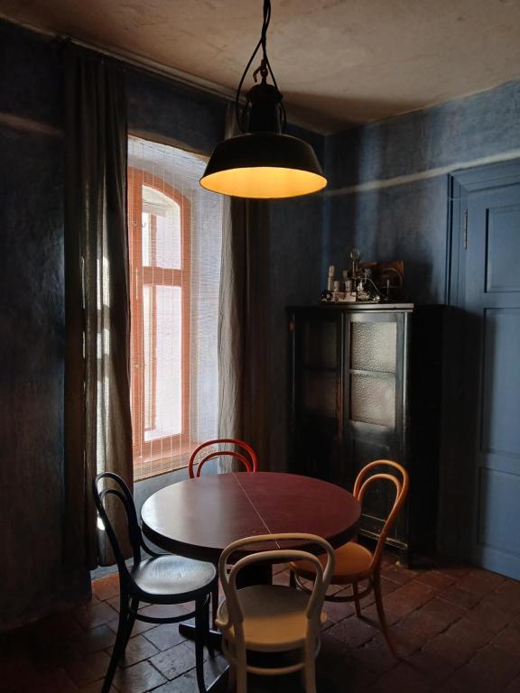 Kuchyň nebo kuchyňský kout v ubytování apartmán Port Arthur