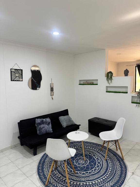 Posezení v ubytování Espectacular Aparta Estudio
