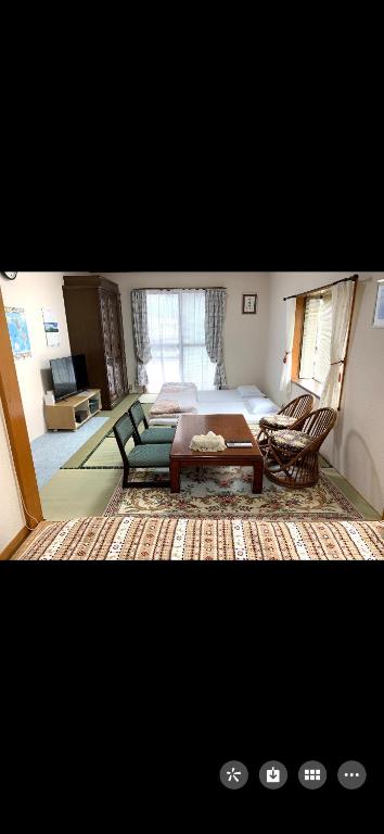 Posezení v ubytování Guest house En