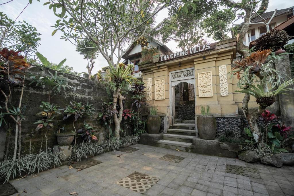 Zahrada ubytování Uma Caming Villa Ubud