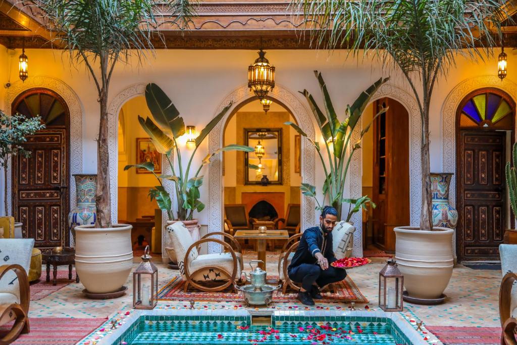 Hosté ubytování Riad Melhoun & Spa