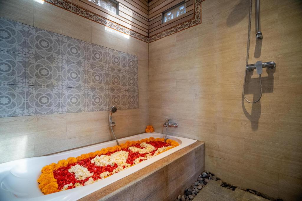 Koupelna v ubytování Uma Caming Villa Ubud