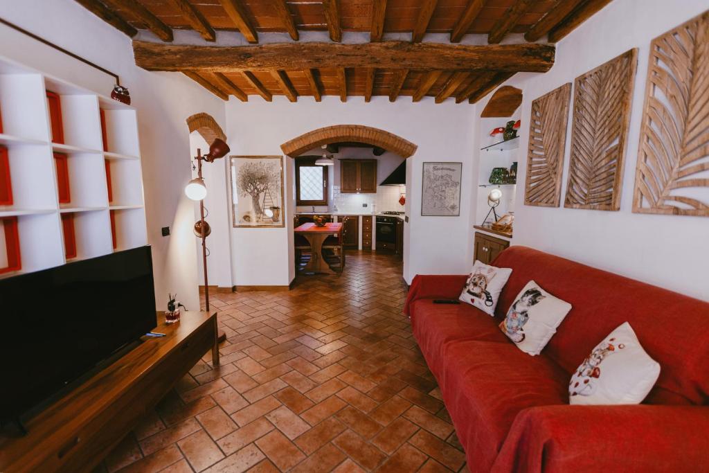 Kuchyň nebo kuchyňský kout v ubytování Al Borgo 153 Apartment