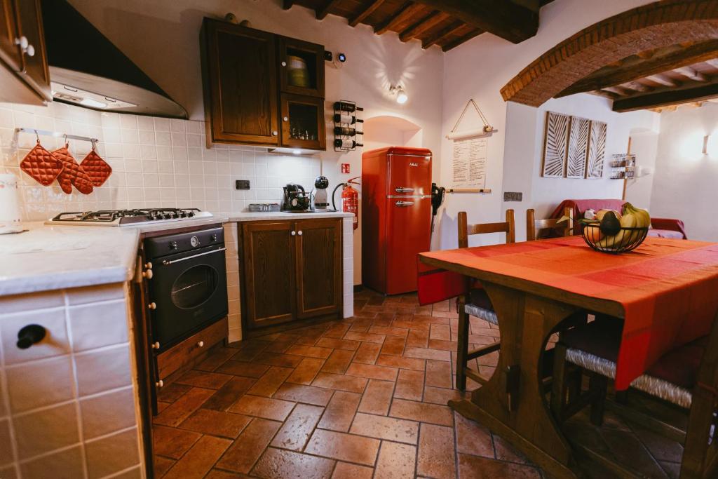Kuchyň nebo kuchyňský kout v ubytování Al Borgo 153 Apartment