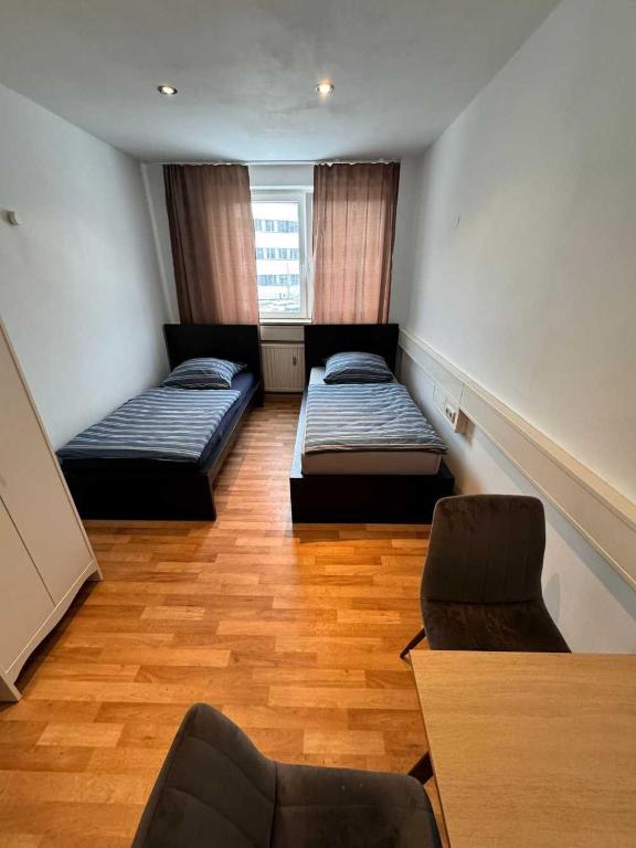 Postel nebo postele na pokoji v ubytování Apartments Haar