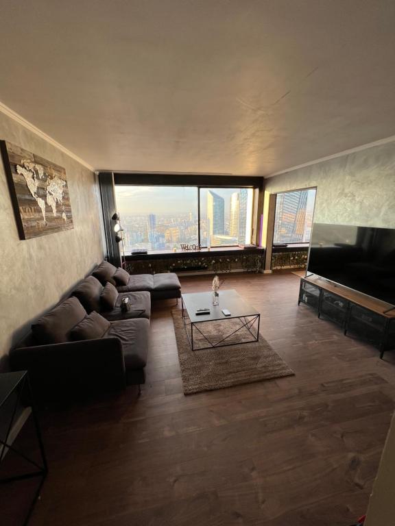 Posezení v ubytování Netflix & sky jacuzzi