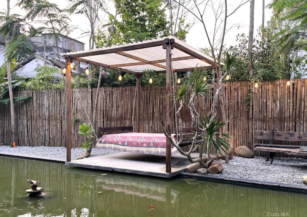 Zahrada ubytování CasaWa Homestay Hue