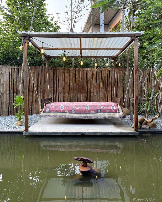 Zahrada ubytování CasaWa Homestay Hue