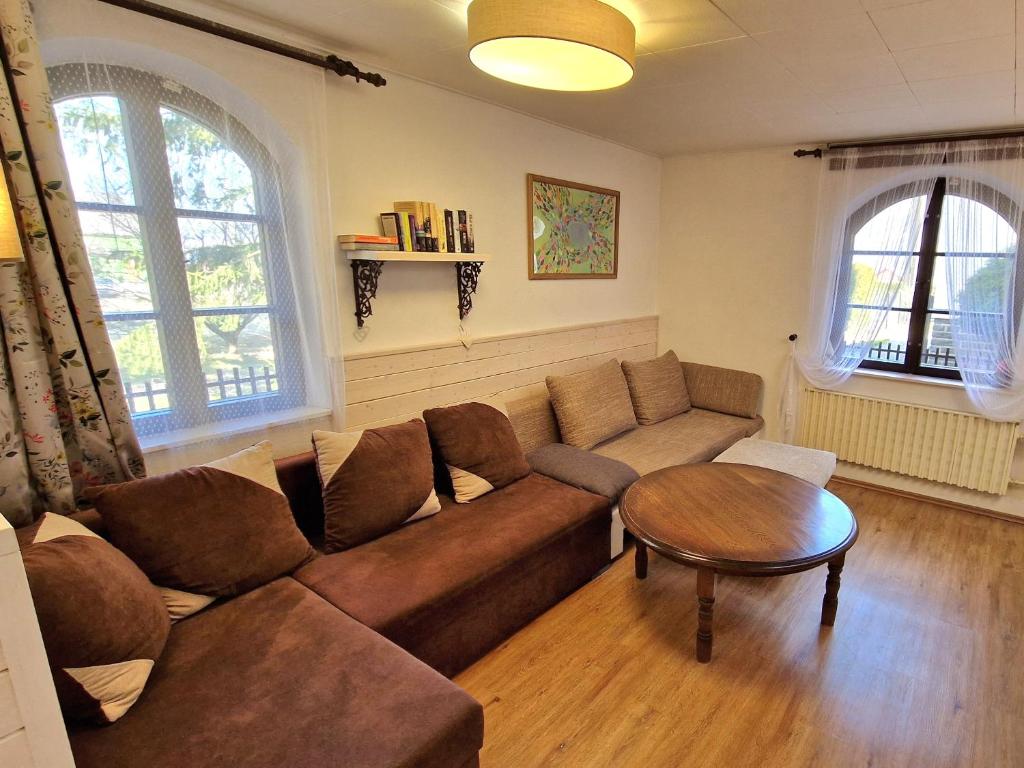 Posezení v ubytování Apartmány Modus 2