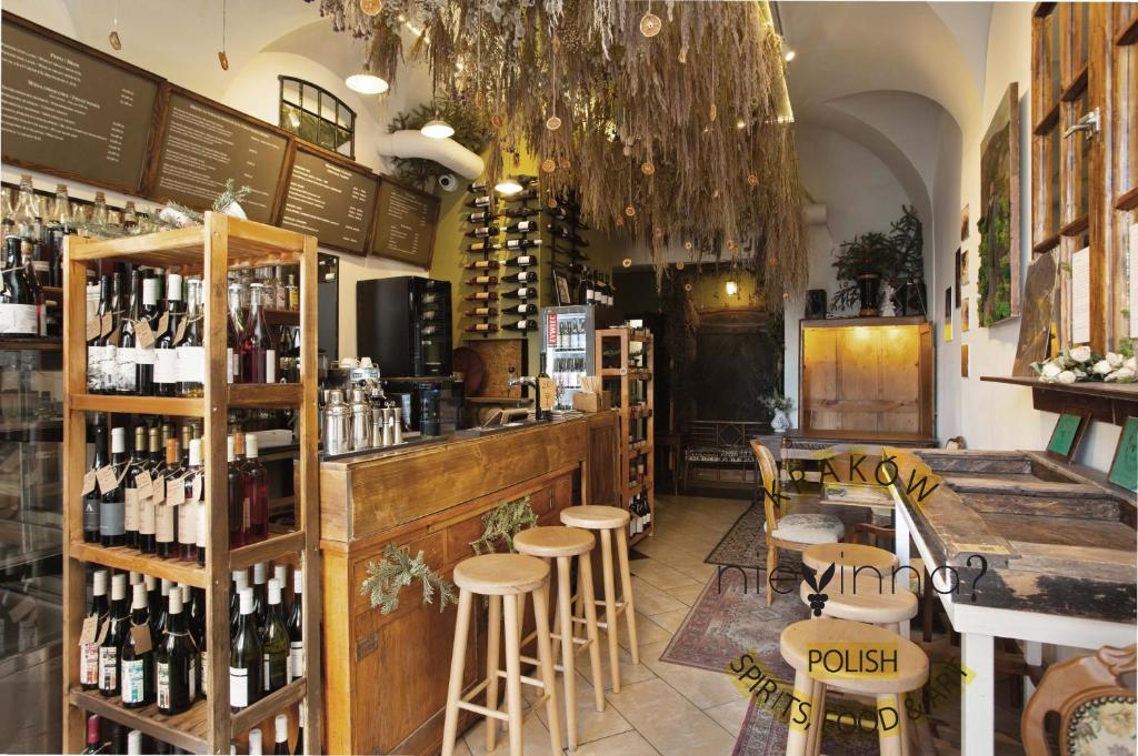 Lounge alebo bar v ubytovaní Otium Old Town Boutique