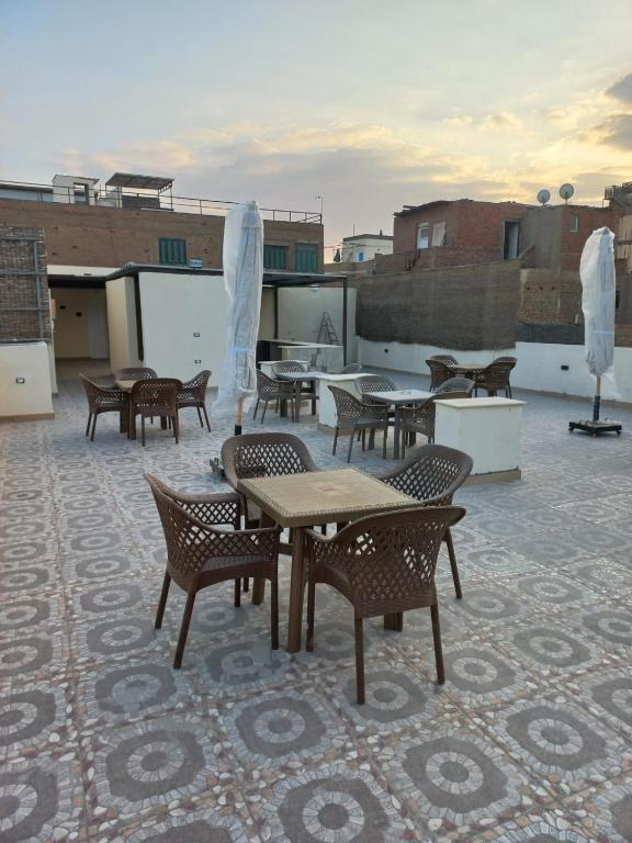 Balkón nebo terasa v ubytování Malak Guest House