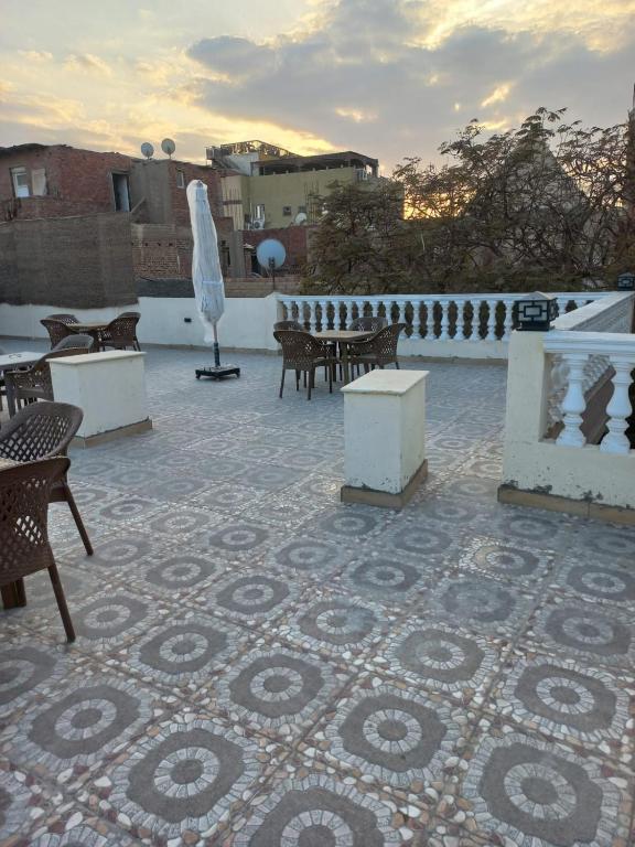 Balkón nebo terasa v ubytování Malak Guest House