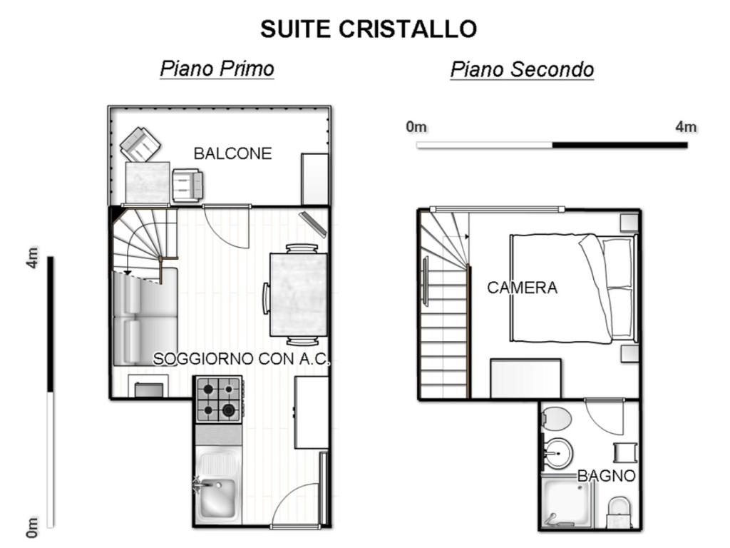 Планировка Cristallo & Faloria Suite Apartments