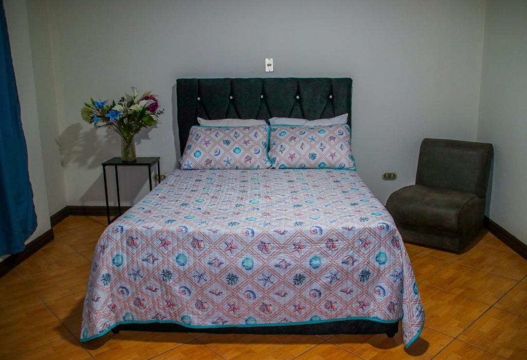 Postel nebo postele na pokoji v ubytování Felipe Bed Breakfast