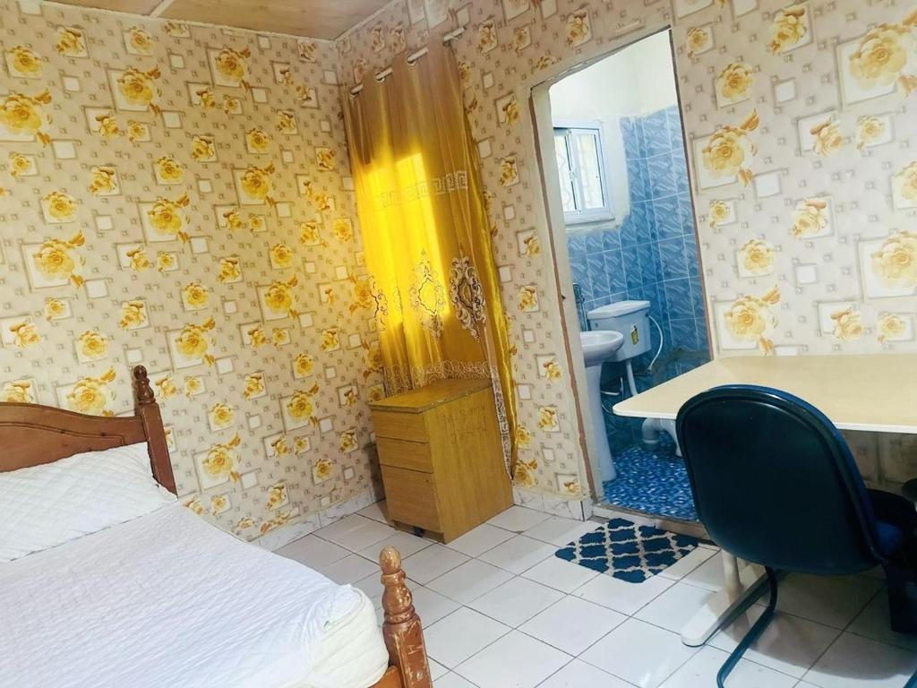 Postel nebo postele na pokoji v ubytování Simaz