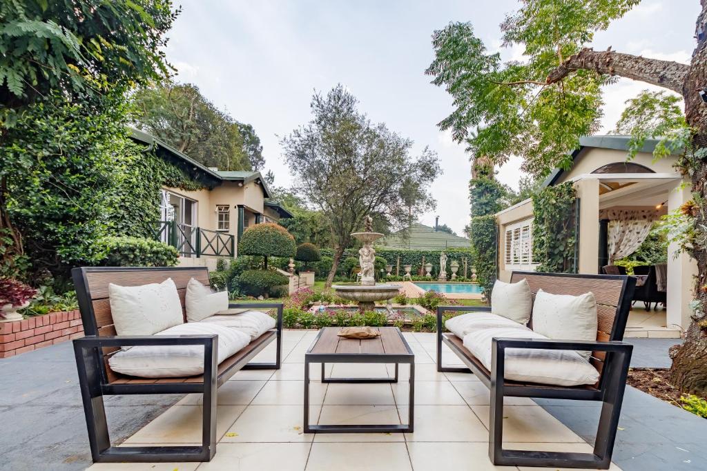 Zahrada ubytování Sandton Amar Boutique