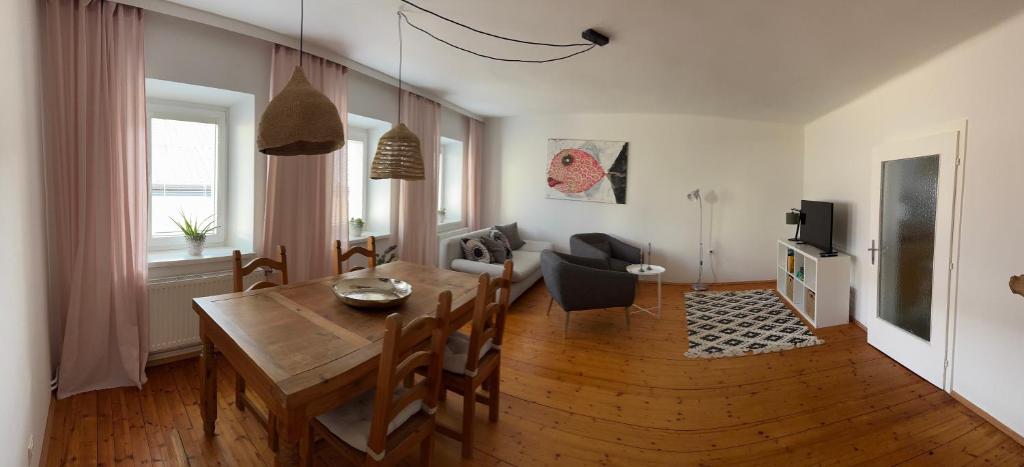 TV a/nebo společenská místnost v ubytování Dottore Casa