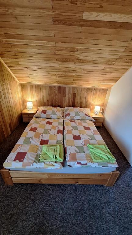 Postel nebo postele na pokoji v ubytování Park Penzion