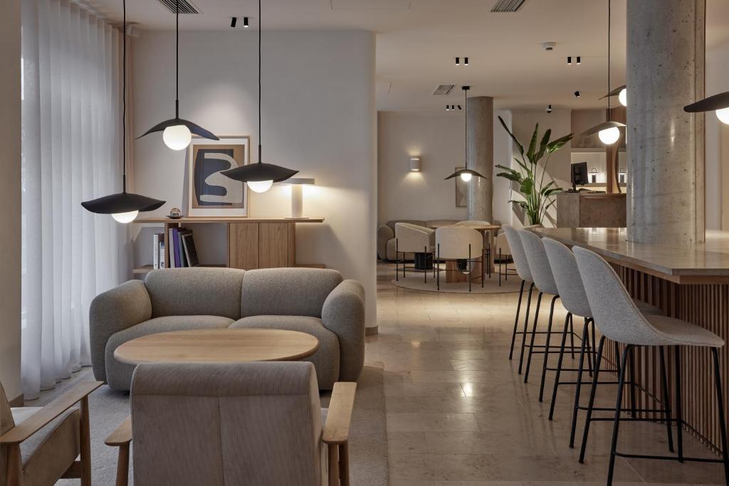 ADELANTE Boutique Hotelにあるシーティングエリア