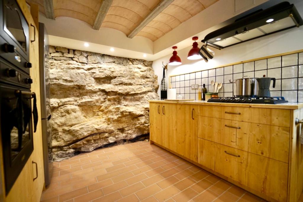 Kuchyň nebo kuchyňský kout v ubytování Casa Anton - La Solana