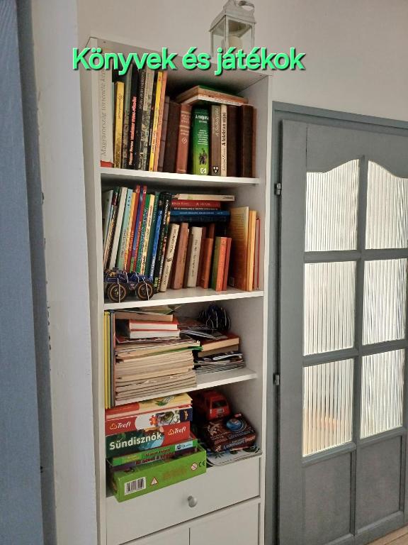 The library in Az apartmant