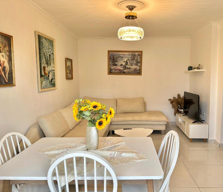 Χώρος καθιστικού στο GH Apartment Tirana