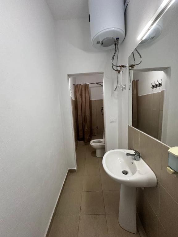 Koupelna v ubytování Guest House Banaj