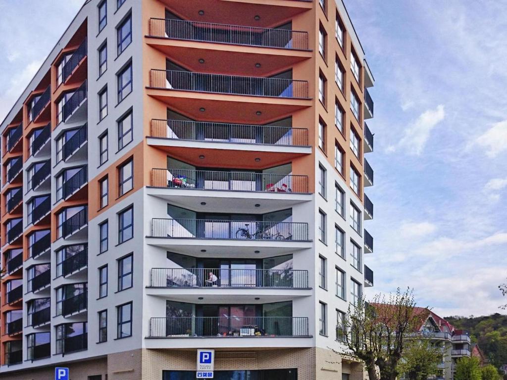 Budova, v ktorej sa apartmán nachádza