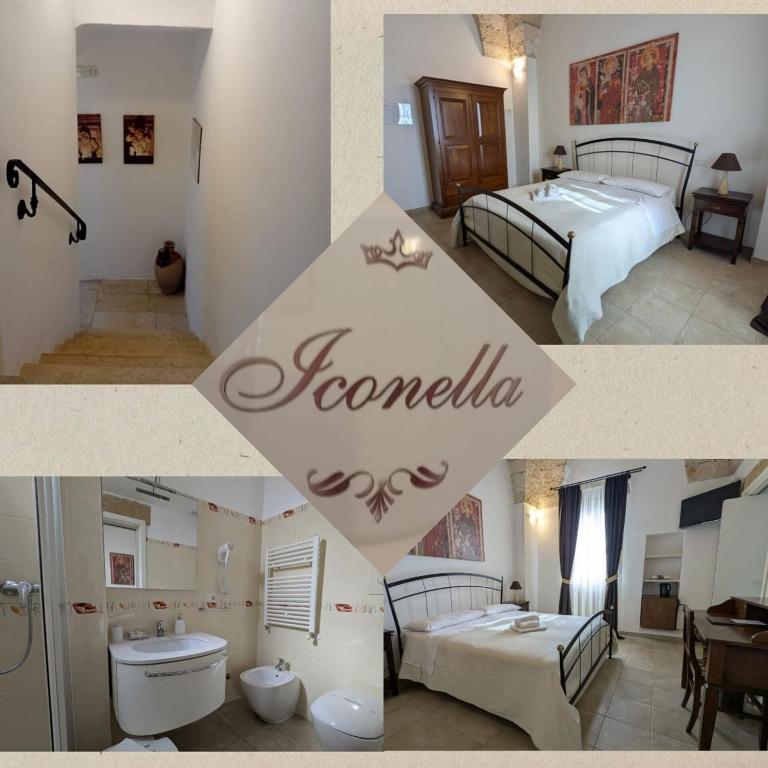 Postel nebo postele na pokoji v ubytování B&B Corte Regina Esther