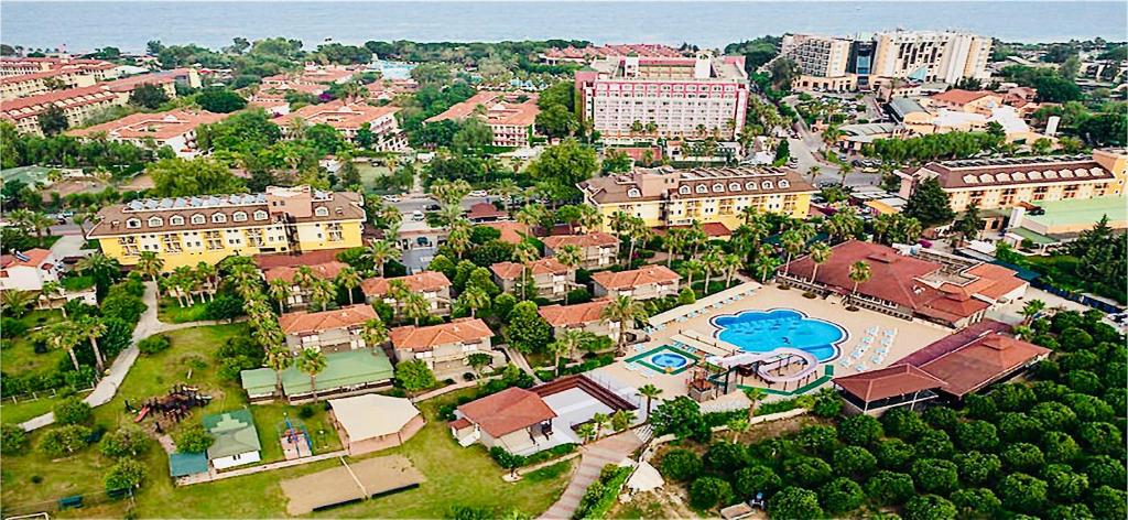 an aerial view of a resort with a swimming pool at MIR'AMOR GARDEN Resort Hotel-ALL INCLUSIVE in Antalya