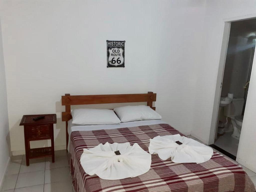 Postel nebo postele na pokoji v ubytování Bromelias Imbassai