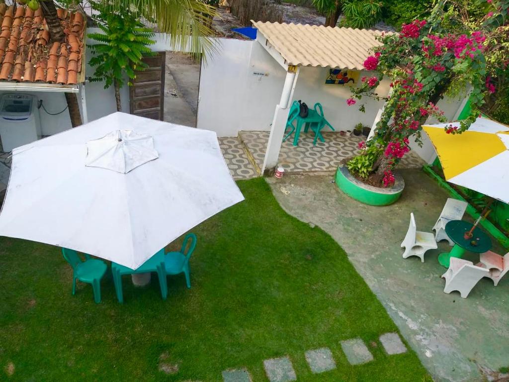Zahrada ubytování Bromelias Imbassai