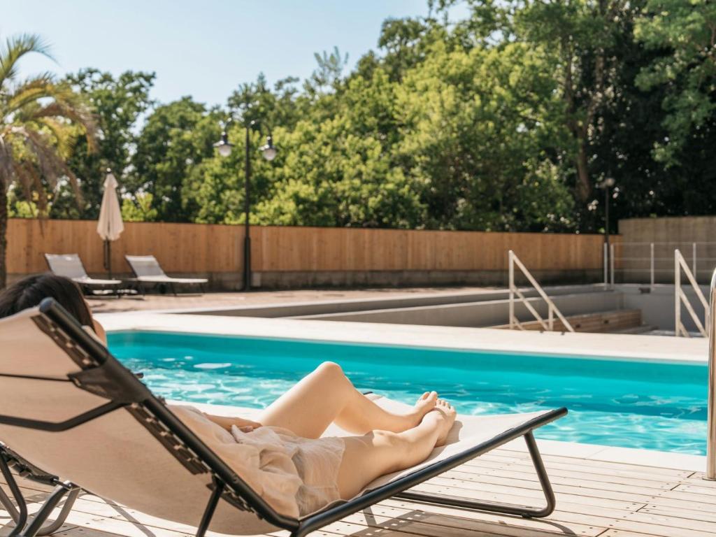 Bazén v ubytování ANDO HOTEL NARA Wakakusayama -DLIGHT LIFE & HOTELS- nebo v jeho okolí