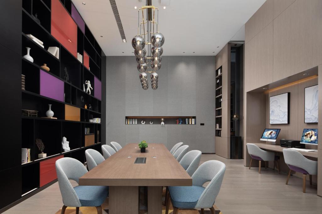 Posezení v ubytování 峨眉山景区希尔顿欢朋酒店