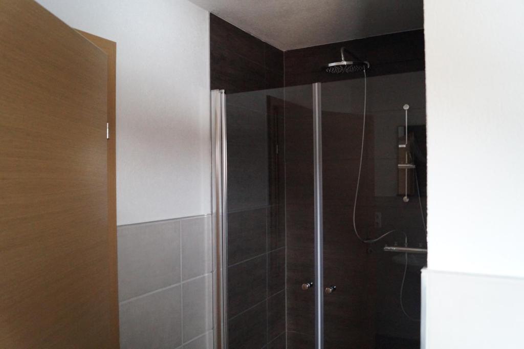 Koupelna v ubytování Haus Huber