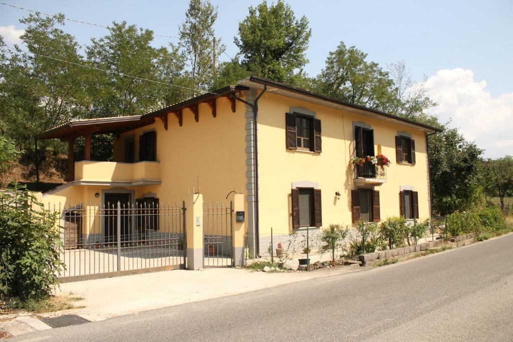 The building in which a panziókat is located
