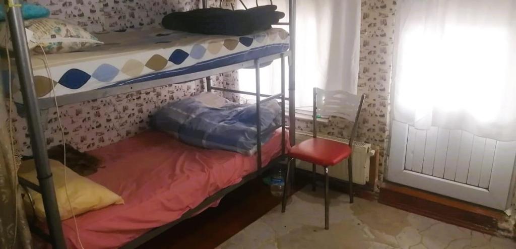 Postel nebo postele na pokoji v ubytování Men's Hostel in Fatih, Istanbul