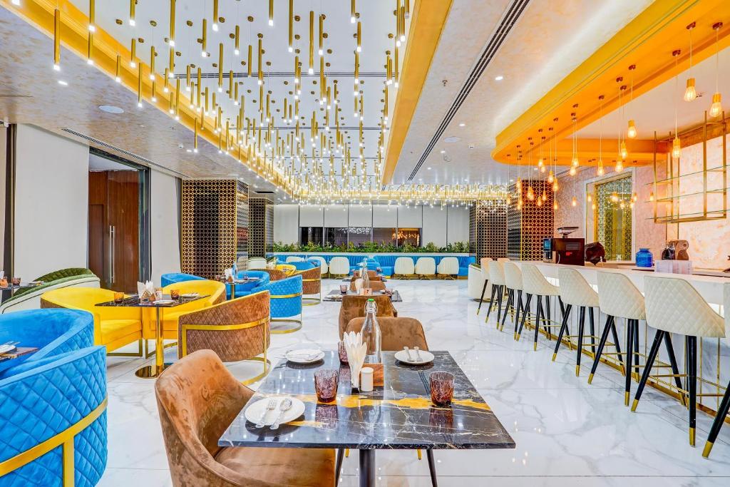 Posezení v ubytování Sunday Hotels and Residences Gurgaon