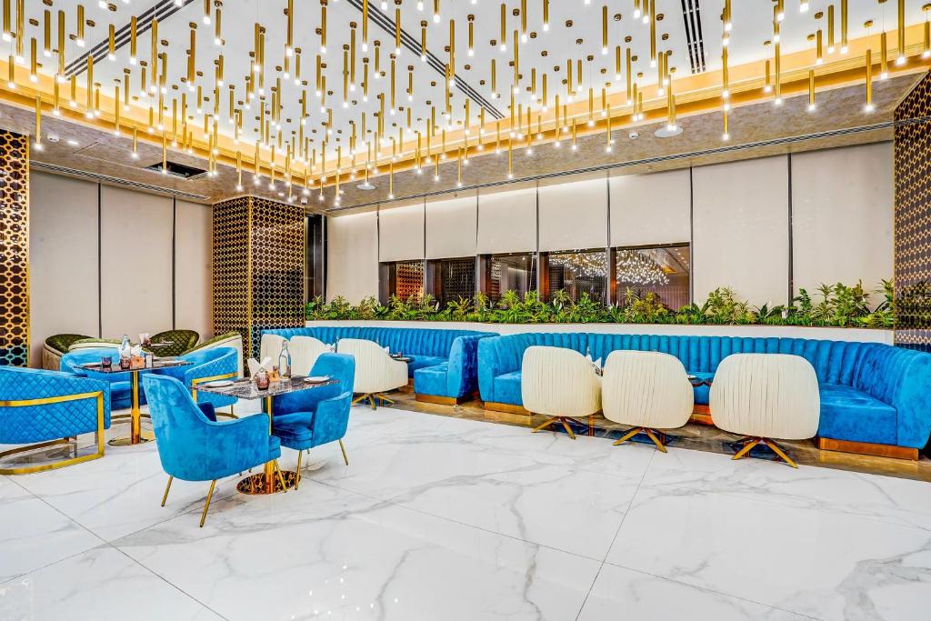 Posezení v ubytování Sunday Hotels and Residences Gurgaon