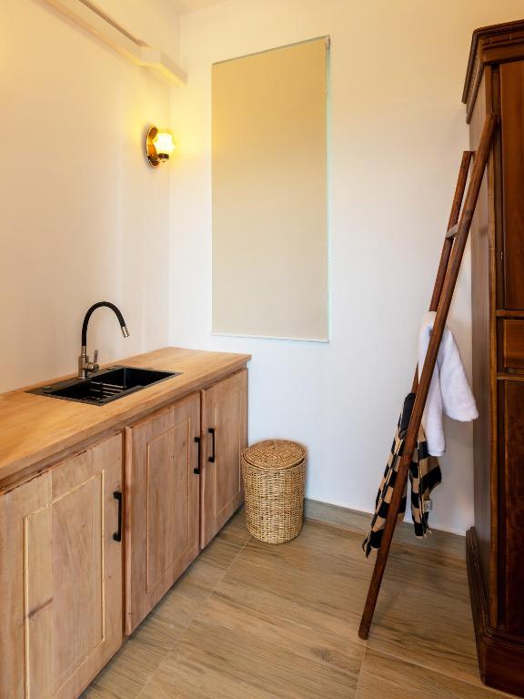 Kuchyň nebo kuchyňský kout v ubytování Darigala House
