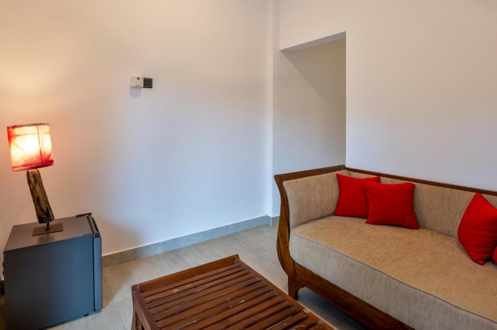 Posezení v ubytování Darigala House