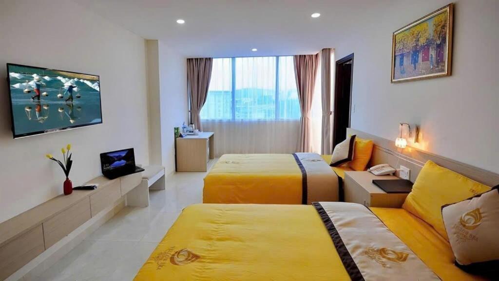 TV/trung tâm giải trí tại Yellow Sea Hotel Nha Trang