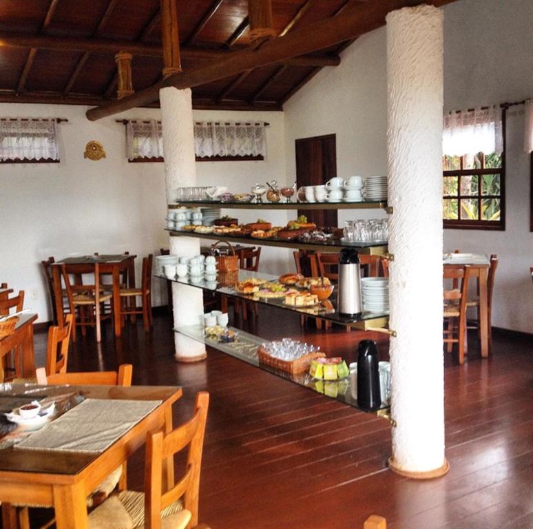 Restaurace v ubytování Mirante de Lençóis