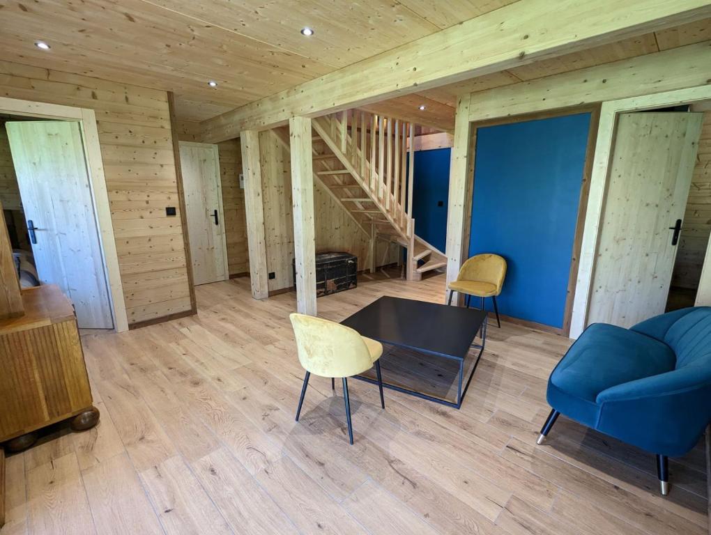 Posedenie v ubytovaní Chalet l'Appel de la Forêt