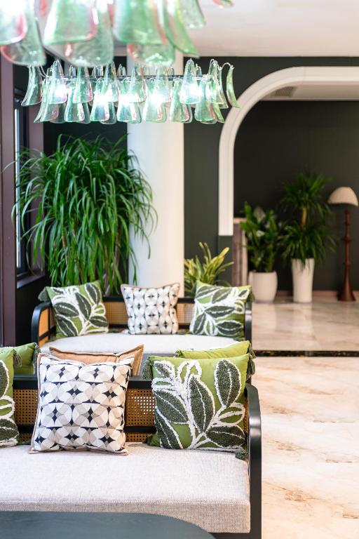 Posezení v ubytování Vishan Garden Boutique Hotel 厦门维尚花园潮宿 中山路步行街店