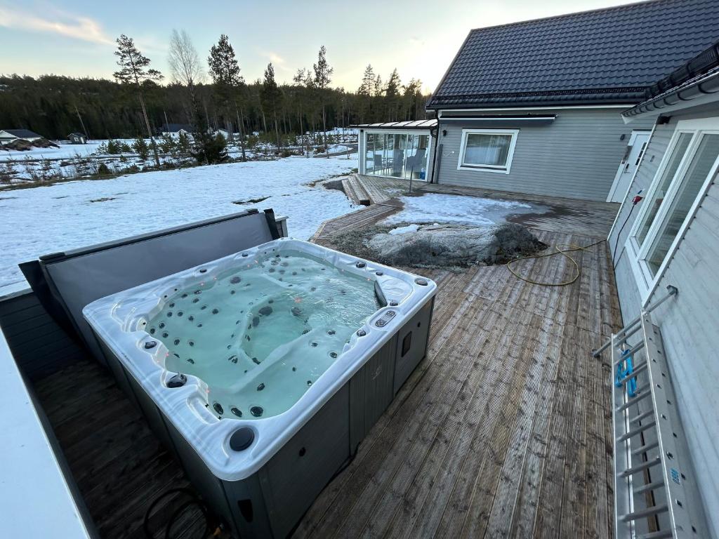 Sjöviken Härnösand v zimě