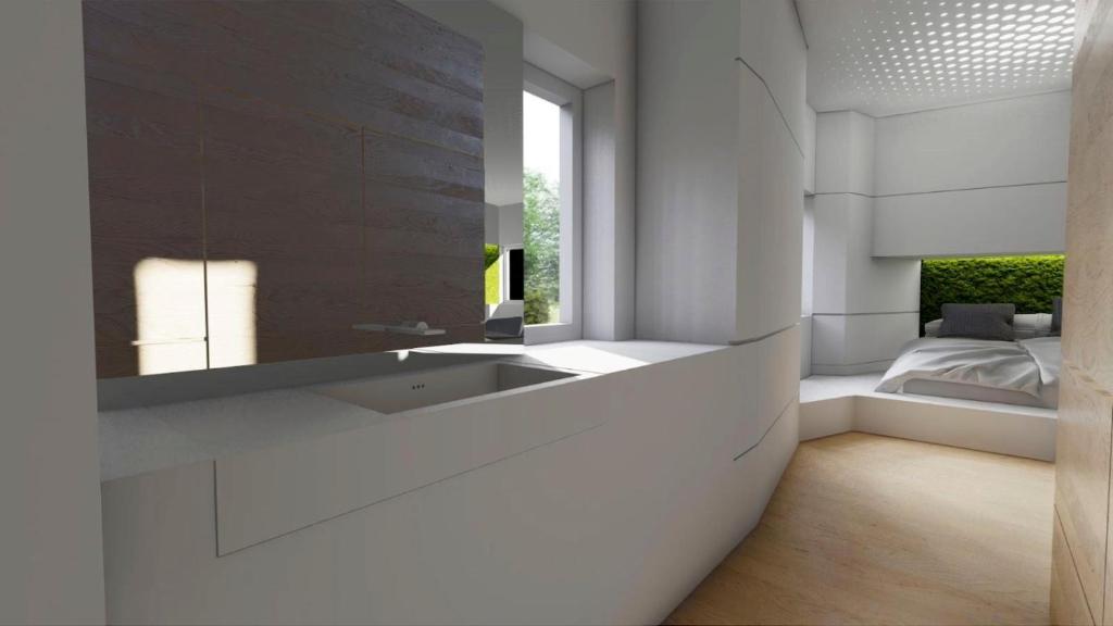 Postel nebo postele na pokoji v ubytování Demo Hotel Design Emotion