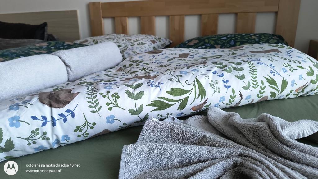 Postel nebo postele na pokoji v ubytování Apartmán Paula 3