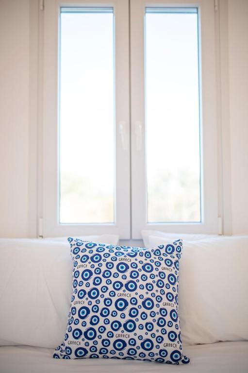 Posezení v ubytování Sunrise Villa Santorini